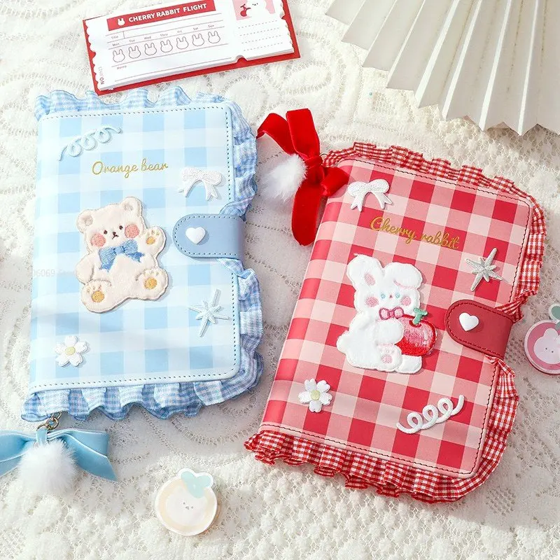 Handbook Stationery Gift Set Cute Tape Note Book Full Color Inside Paper Loose-leaf Removable Notebooks Children's Holiday Gifts