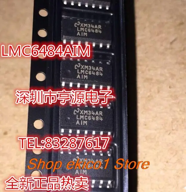 

10pieces Original stock LMC6484 LMC6484AIM AIMX IM SOP14 LMC6064IM IMX SOP14