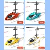 Rc Helicopter 3.5CH Remote Control Airplane Mini Drone Aircraft Fall Resistant Outdoor LED Light Flight Toys for Kids Adults 4