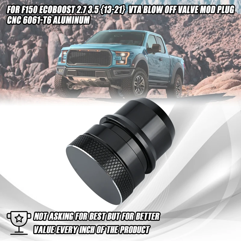 F-150 VTA 블로우 오프 밸브 모드 플러그 2.7 3.5 F150 에코부스트 13-21 액세서리, 빌렛 대기 환기구, VTA 모드 플러그 랩터 핫