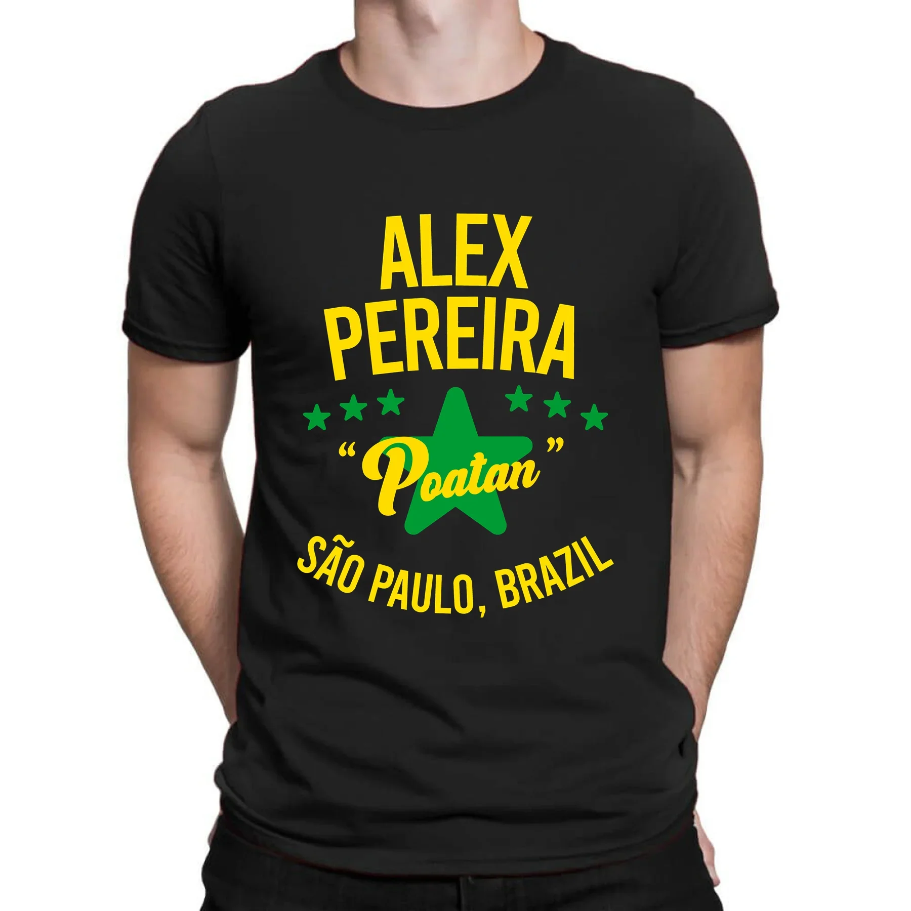 

Amazing Male T Shirt Casual Oversized Alex Pereira Roots (Clean) Classic Essential T-shirt Men T-shirts Graphic Streetwear S-3XL