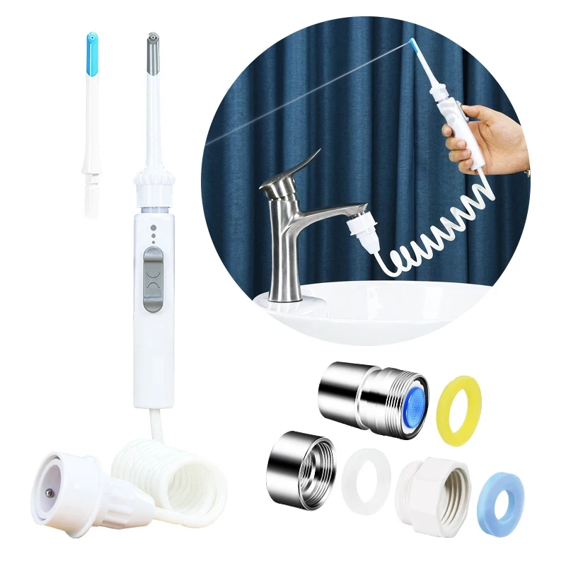Oral Irrigator Portable Teeth Cleaner Dental Water Flosser Pressure Adjustable