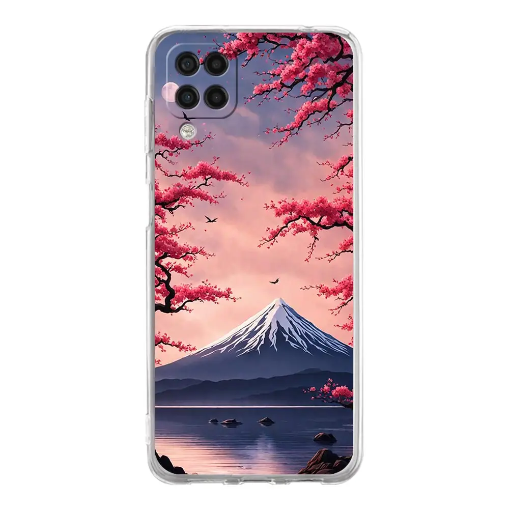 Japan Mount Fuji Cherry Blossom Phone Case Cover