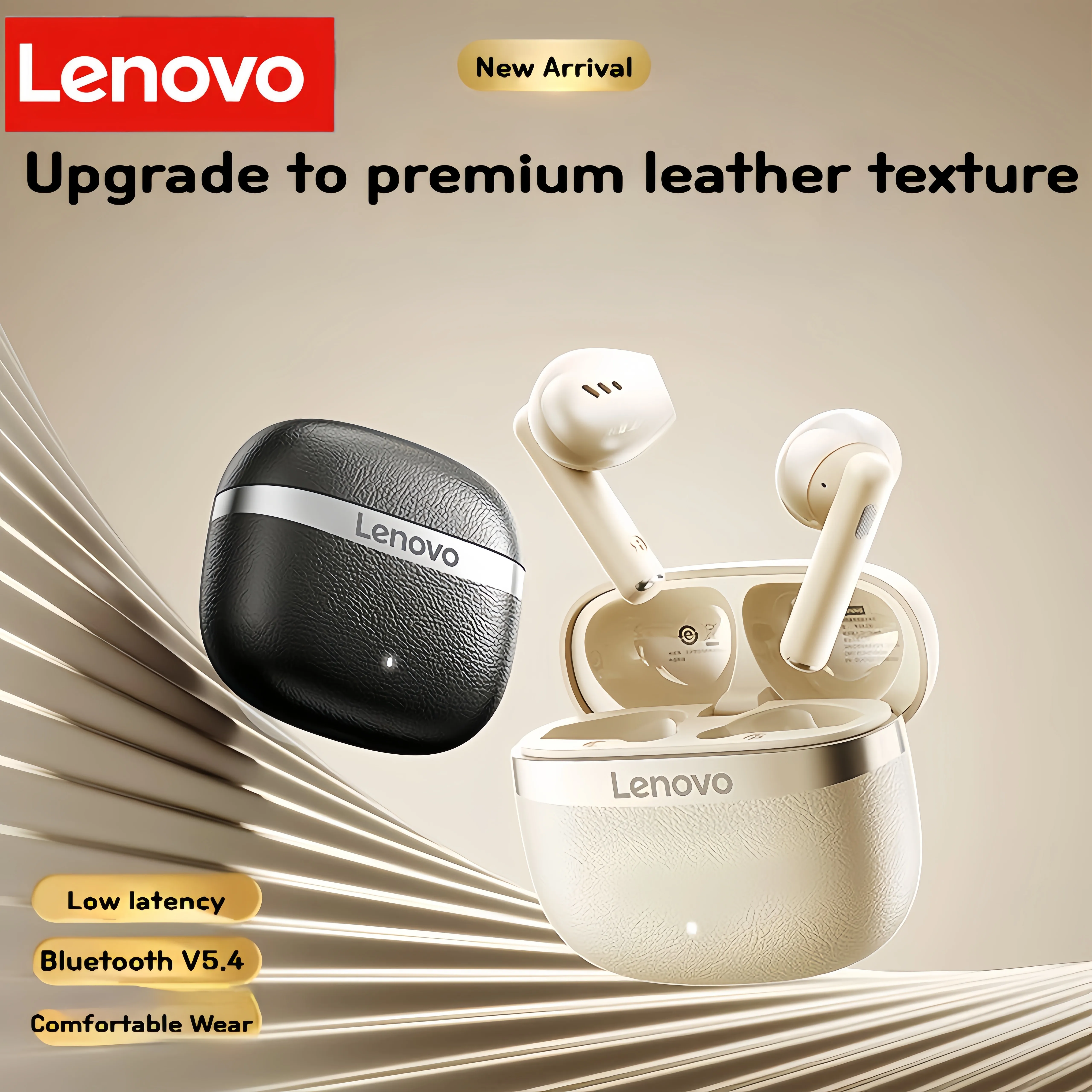 2026 Lenovo Ea169 Tws Wireless Earphones Enc Noise Reduction 30h Battery Hi Fi Sound Sports Gaming Headset For Ios Android, Alina Gadgets