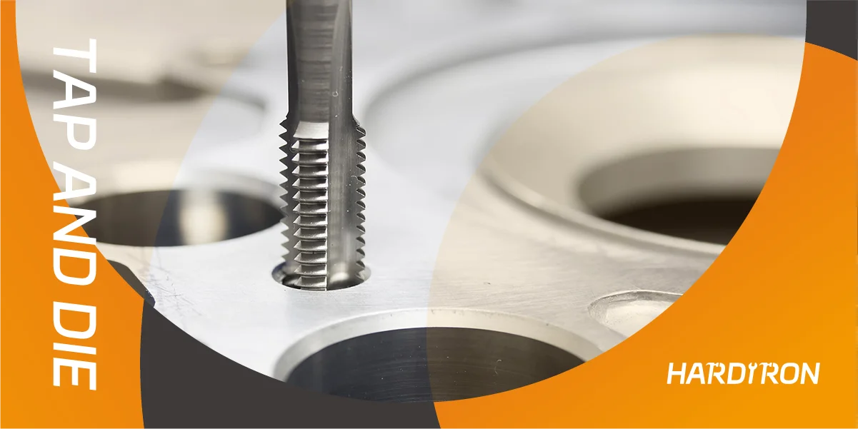 Description Picture 2 of itemHardiron M22 X 1.5 Tap and Die Set Right Hand, M22 x 1.5 Machine Thread Tap & Round Die