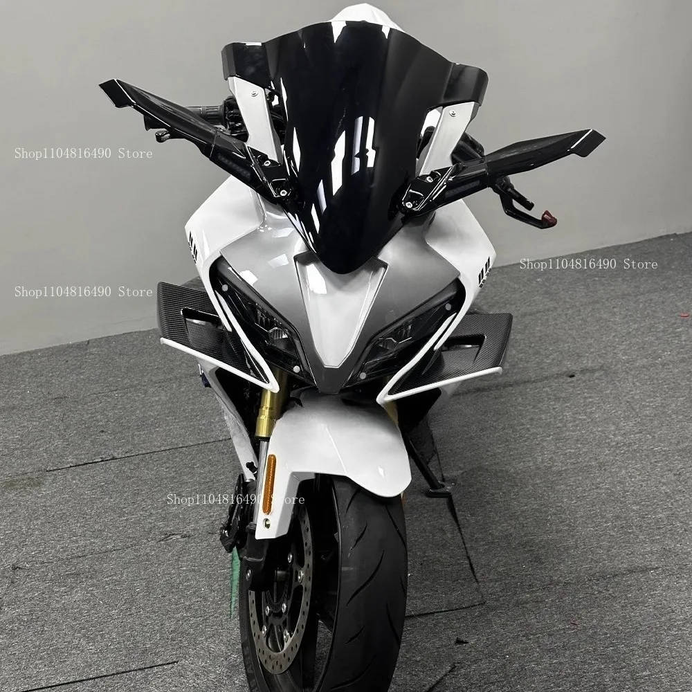 CFMOTO 450SR-SRS 450SS 2022-2025 개조용 백미러, 방향지시등, 스포일러, 안정화 윙 사이드 미러, 회전 가능