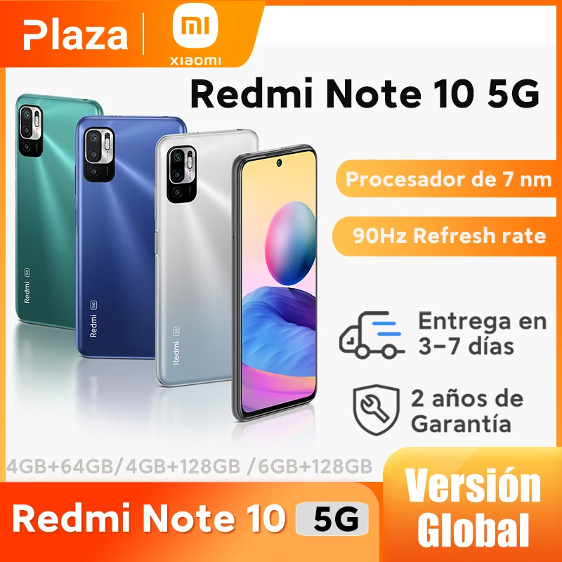 Смартфон Xiaomi Mi Redmi Note 10 глобальная версия 7 нм 6 5 дюйма FHD + 5000 мА · ч NFC тройная