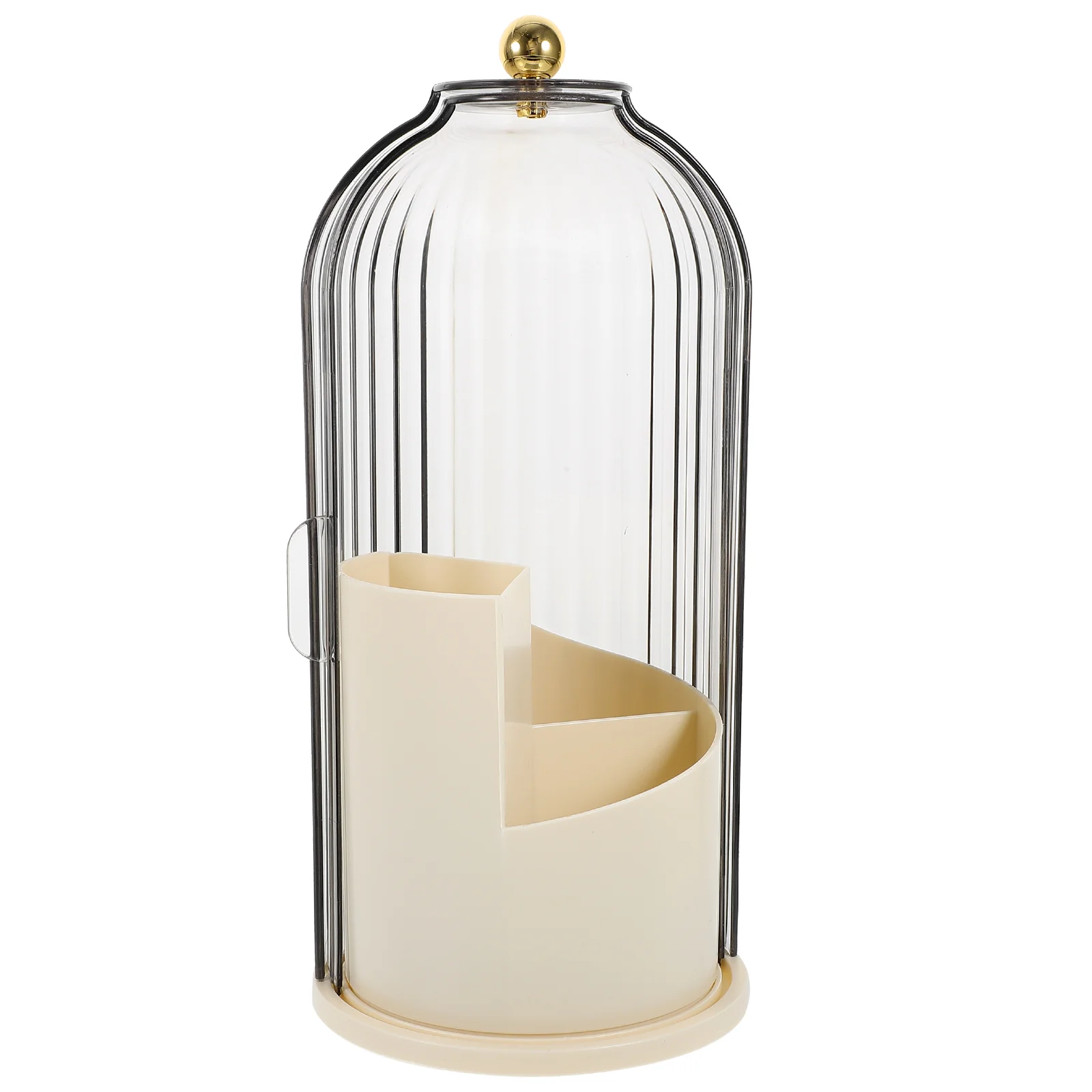 

Desktop Storage Box Brush Organizer Make up Makeup Container Plastic Brushes