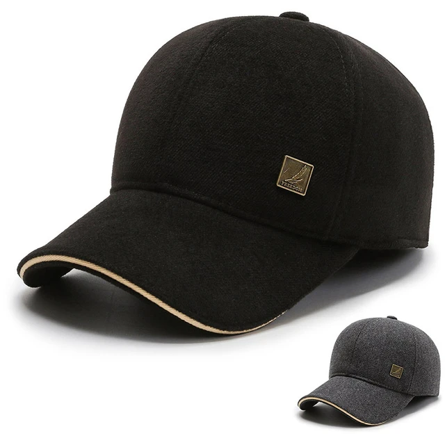 Mens Baseball Cap Oversize with Earmuffs To Keep Warm In Winter Hats for  Men Dad Hat Snapback Kpop Trucker Hat Ball Caps for Men - AliExpress