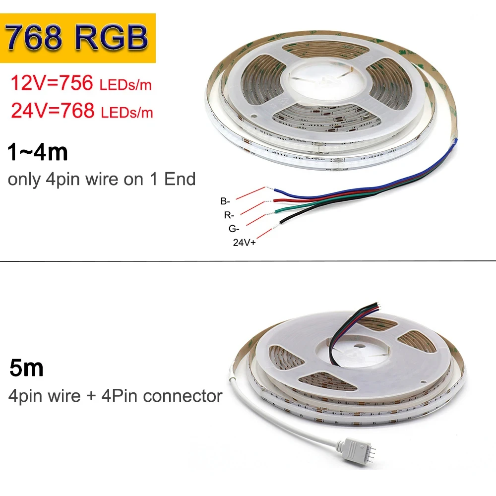 4Pin RGB 768leds