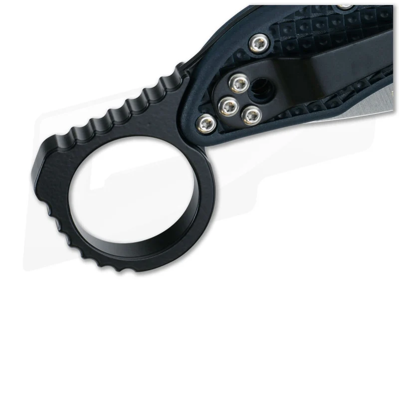 Фото 1 шт., прочное кольцо-вывеска из алюминиевого сплава для Spyderco Endura C10 Matriarch C12 Delica C11 №2