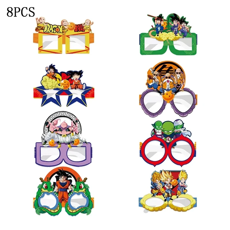 Party Decorations Dragoned Balls Z Birthday Party Balloons Anime Theme Tableware Plate Napkins Balloon Deco Supplies Baby Shower Boys