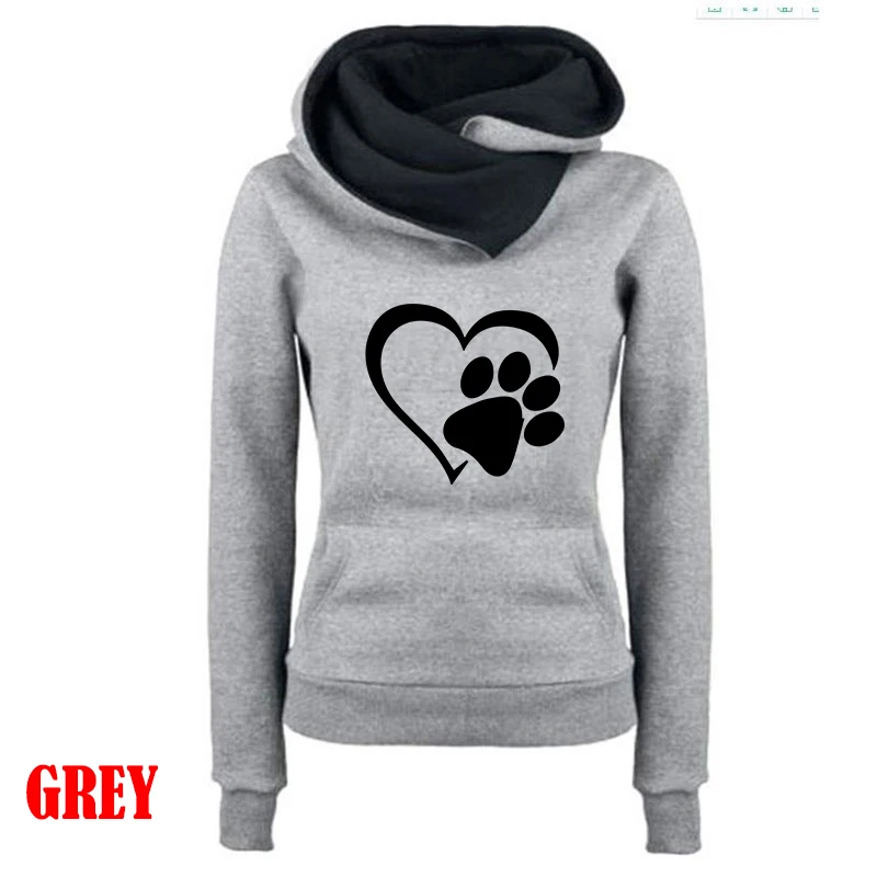 Cute Paw Print Hoodie 4