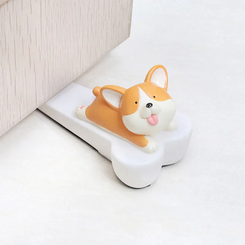 Lovely Cartoon Rabbit Duck Soft Vinyl Door Stopper/ Animal Rubber Door Bumper Crash Pad/ Wall Anti-collision Protector Block door stopper silicone door stopper door stopper bumpers silicone rubber bumpers