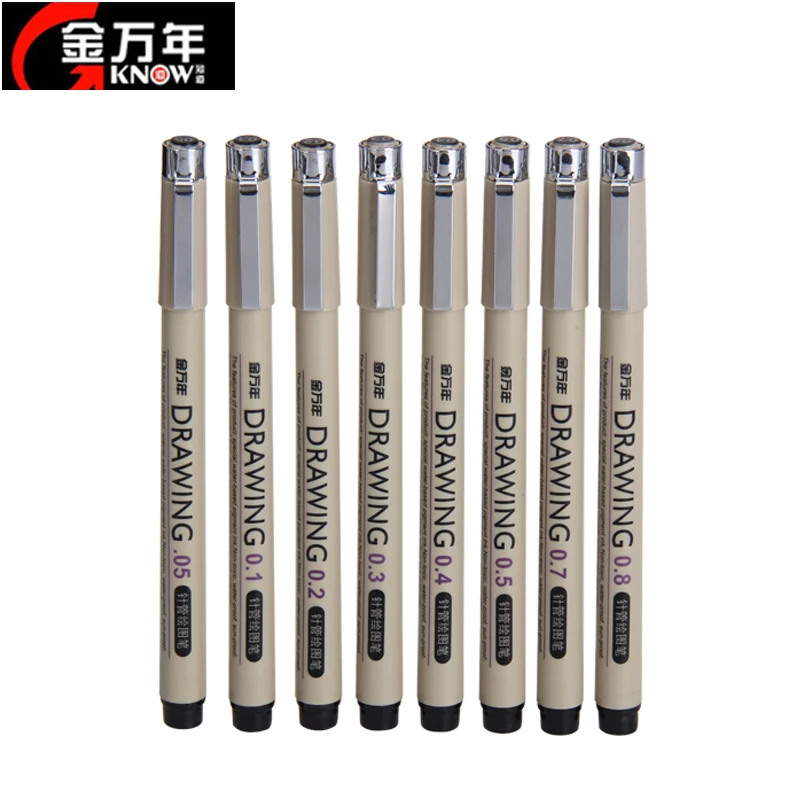 sketch&Comic drawing pens 8pcs/lot