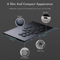 Haute42 Aluminium Alloy joystick Arcade Hitbox Leverless Controller Controle Arcade For PC/ Ps4 / ps5/Steam Fightstick Hitbox - Image 5