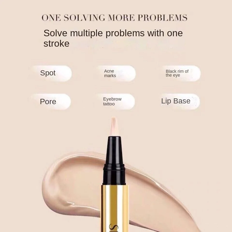 Concealer Stick Hydrating Waterproof Conceal Pencil Liquid Foundation Face Primer for Makeup 5
