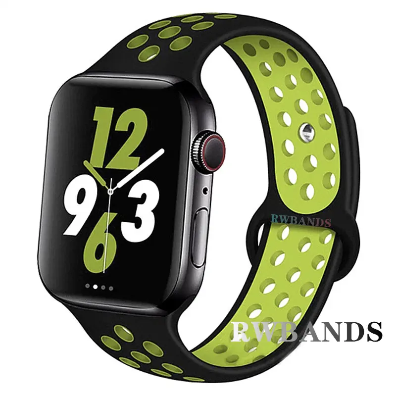 Sport Strap for Apple Watch Band 46mm 44mm 40mm 42-38-41mm 45mm Breathable Bracelet iWatch Series 10 9 8 7 6 SE 5 3 Ultra 2 49mm - Image 23