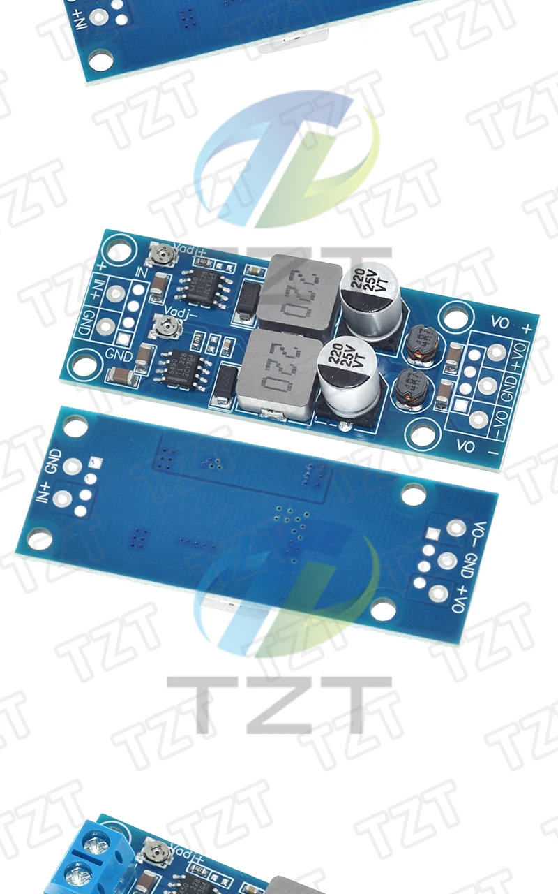 30W DC-DC Wandler Buck Positiv-Negativ-Stromversorgungsmodul 5V 6V 9V 12V 15V Einstellbarer Ausgangsspannungsregler für OP-Verstärker – Detail 6