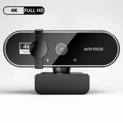 High - Definition USB Webcam with Built - in Microphone - Perfect for Video Recording and Conferencing (4K)