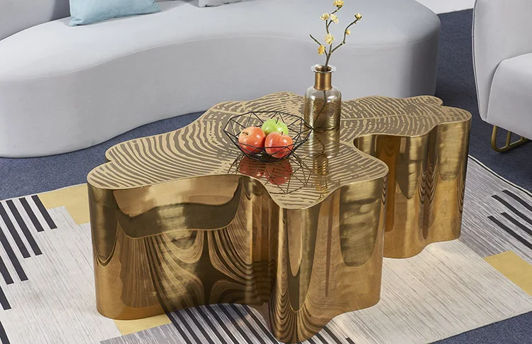 KYRONZA Premium Gold Accent Table - view 1