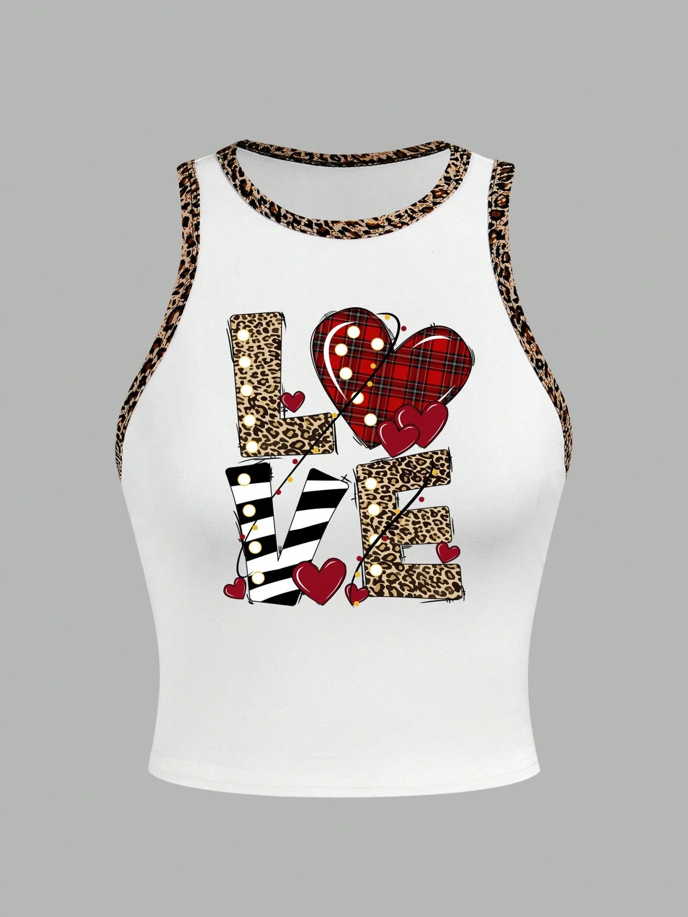 Brief Grafik Druck Crop Tank Top Weste Sommer Lässige Mode Kurze T-Shirt Sexy Hip Hop Streetwear Y2k Kleidung Weibliche Kleidung – Detail 16