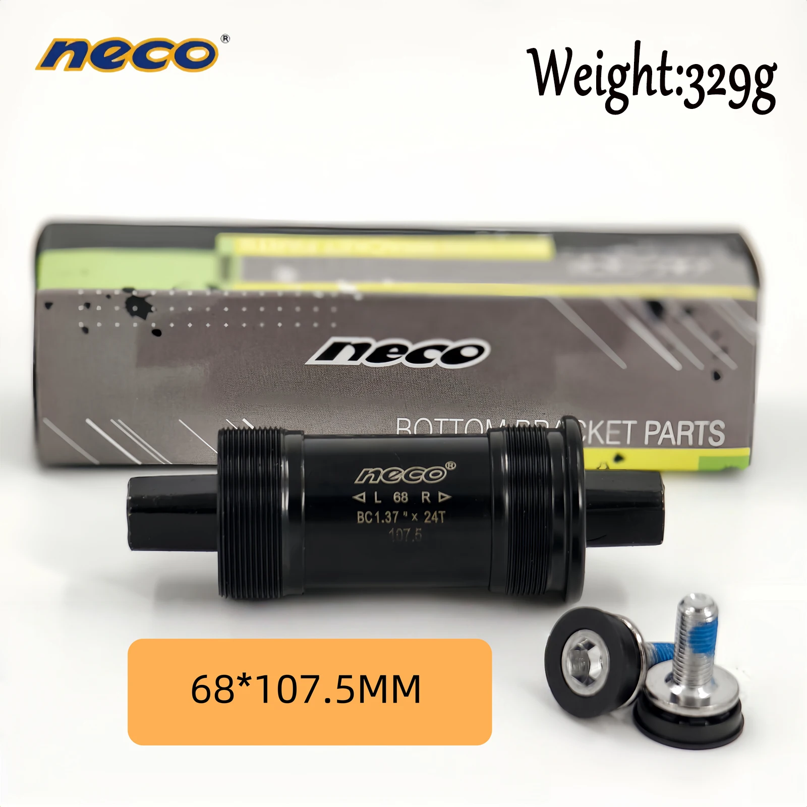 Neco دراجة مربع مدبب الخيوط أسفل قوس BSA BB68 مختو...