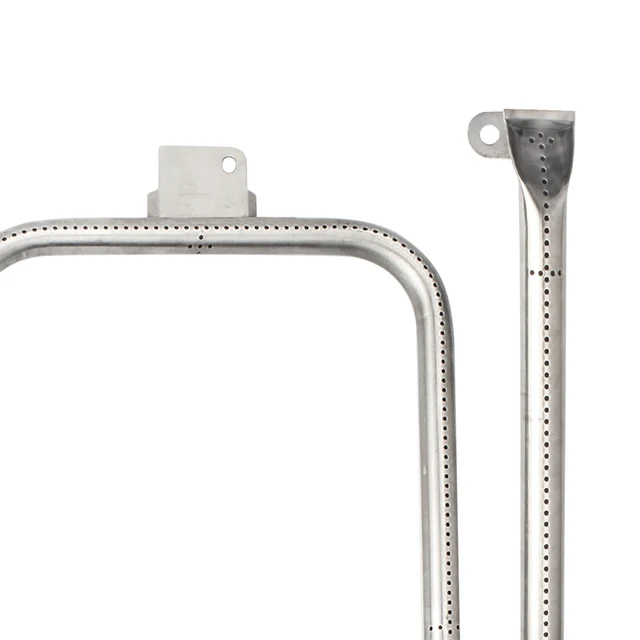 Rozsdamentes Acél Égő Cső Égője S221111111111Et Illeszkedik A Weber Q300/Q3000 Seri2222222222222222222S Gas -Grillhez - Image 5