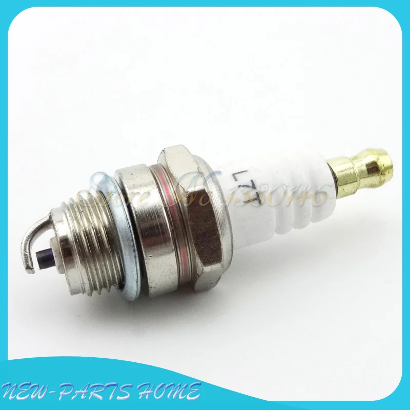 2pcs/pack L7T Ignition Spark Plug For 47cc 49cc 2 STROKE MINI Moto Chainsaw POCKET Parts Bike ATV Quad Dirt Bike Minimoto motorcycle spark plug