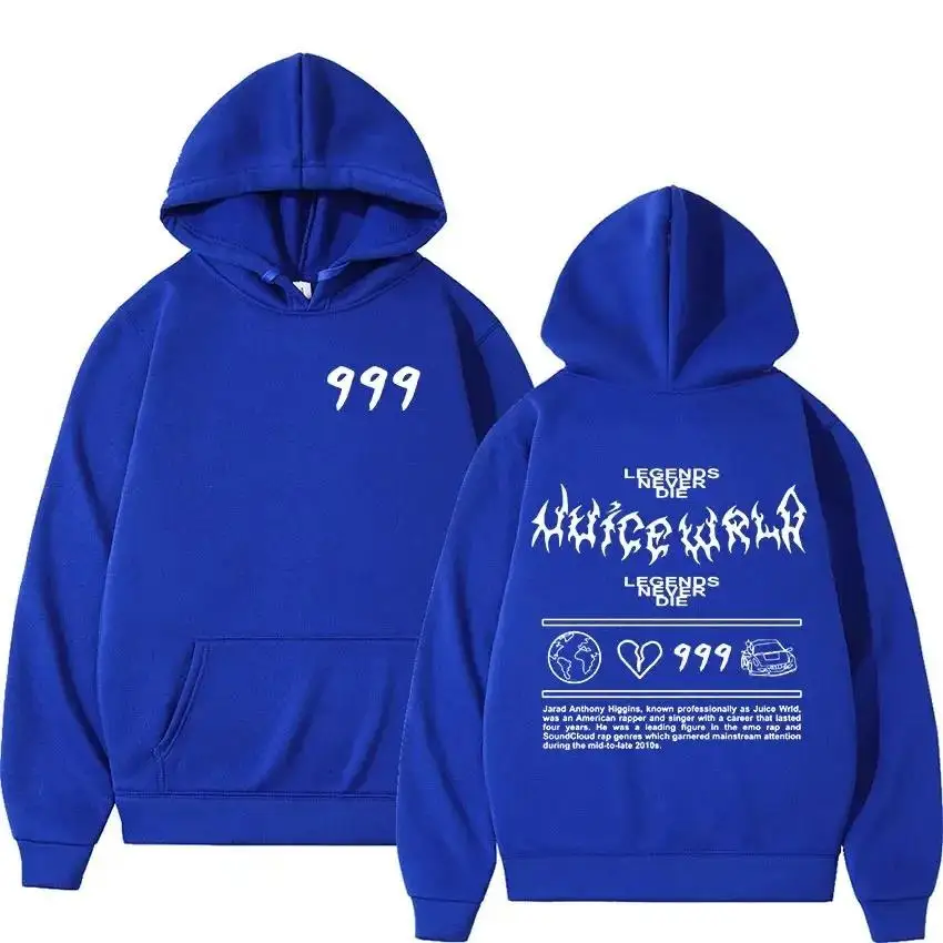 Sudadera Con Capucha Unisex Rapper Jc Reyes – Estilo Streetwear, Manga Larga, Poliéster Y Algodón Para Primavera E Invierno