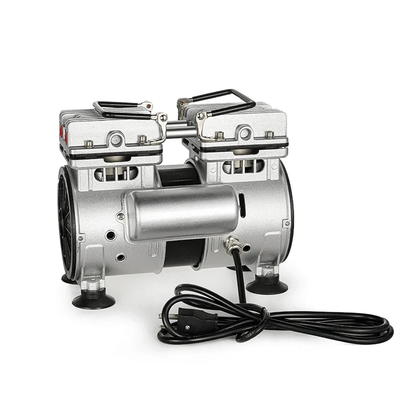 

High efficiency 110V oilless piston vacuum pump 220V vacuum compressor for medical dental oven use