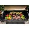 Grills Pro 34 Electric Wood Pellet Grill and Smoker, Bronze, 884 Square Inches Cook Area, 450 Degree Max Temperature, Meat Probe 6
