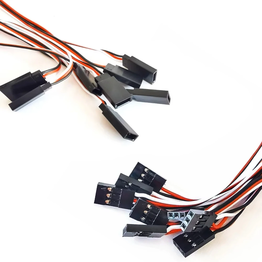 Lot de 10/20 Fils de Liaison RC 15-50cm - Pièces Électroniques