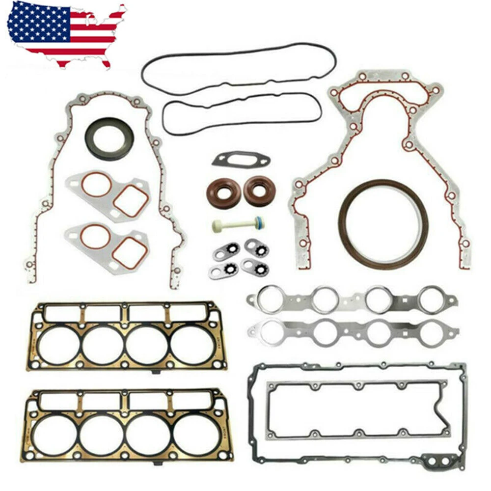 

New LS Gasket Set Kit &LS9 Head Gaskets LS1/LS6/LQ4/LQ9/4.8/5.3/5.7 GEN III