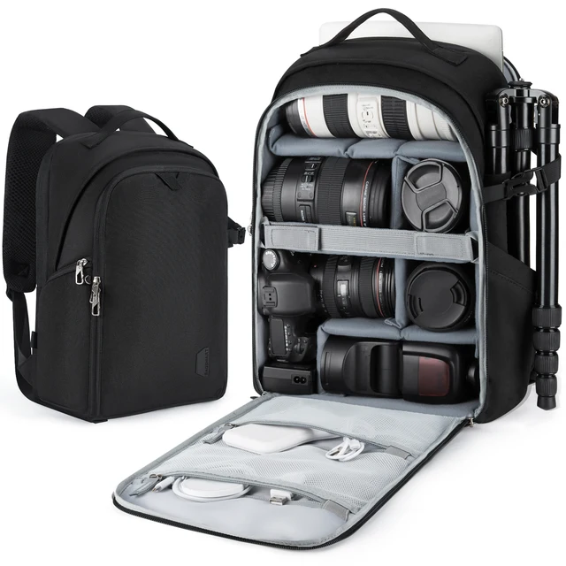 Camera Bag Backpack Camera Backpack Professional Large Capacity