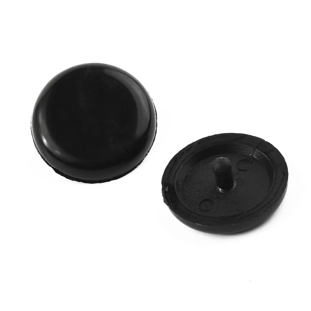 10pcs Car Seat Belt Button Clip Black Button Holder Stud Fastener Safety Car Seat Belt Buckle Retainer Fixing Clips