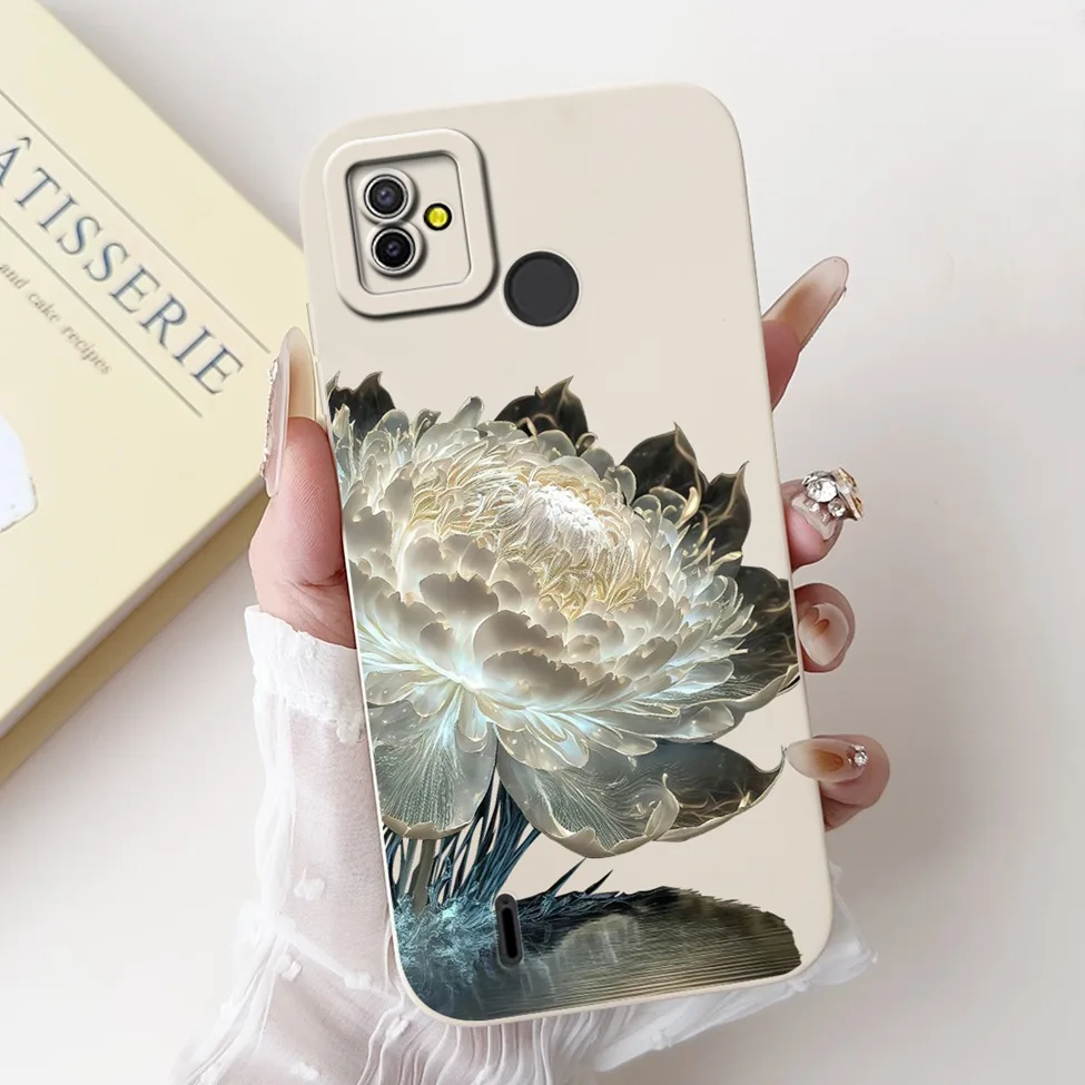 Silicone Cute Fashion Butterfly Flower Love Painted Phone Case