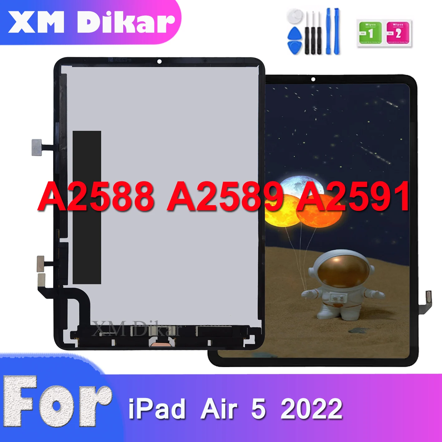 10.9인치 LCD 아이패드 에어 5 5세대 Air5 2022 A2589 A2591 A2588..