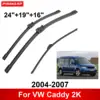 1/2/3/4/6PCS Car Wiper For VW Caddy 2K 2004-2007 Front Rear Wiper Blades Brushes Auto Accessories 2004 2005 2006 2007 1