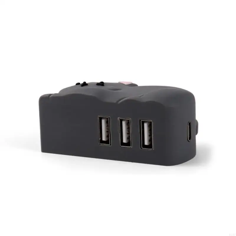 3xUSB2.0 포트를 갖춘 재미있고 실용적인 USB 허브로 노트북 및 모바일 장치 연결 증가 USB 분배기