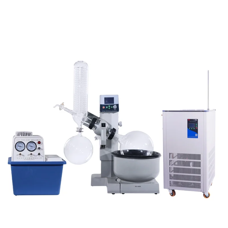 

Lab Automatic Rotary Evapor With vacuum pump chiller 5l 10l 20l 50l Rotary Evaporator