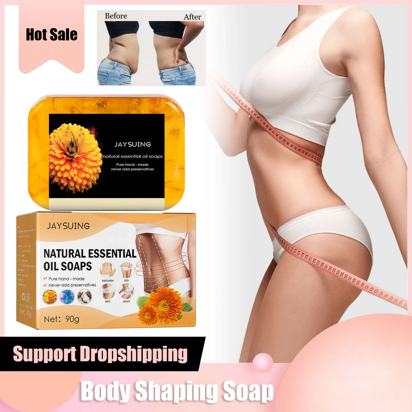 

Anti Cellulite Firming Soap Anti Swelling Weight Loss Slimming Detox Fat Burning Body Shaping Massage Spa Deep Cleansing Soap