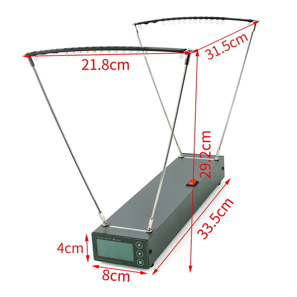4-6500FPS Velocimetry Archery Speed Measuring Instruments Slingshot Bullet Speed Measuring Tools Bow Arrow Shooting Playthings