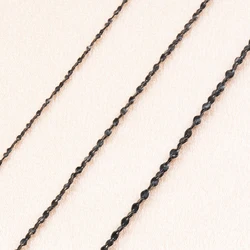 Sparkling Star Shiny Stainless Steel Necklace in Elegant Color Options (1.2mm Thickness)
