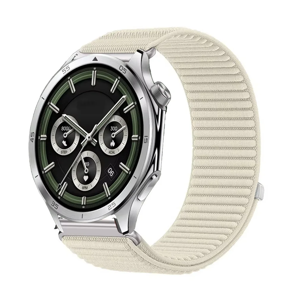 Adjustable Nylon Strap for Smartwatches - 22mm Replacement Bracelet