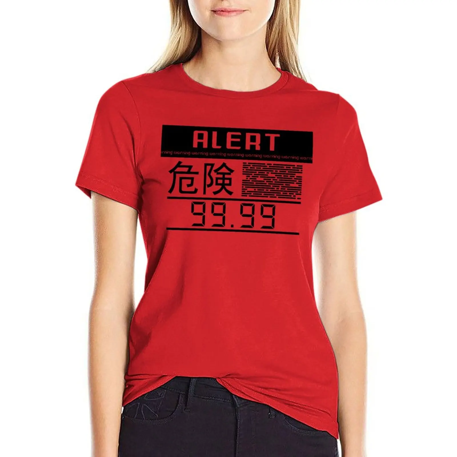 

Metal Gear Solid Alert Phase T-Shirt western t-shirt dress for Women tops Women