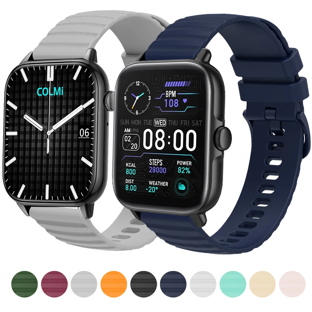 Silicone Watch Band Bracelet Colmi C60 Bracelet Band Colmi P8 Plus