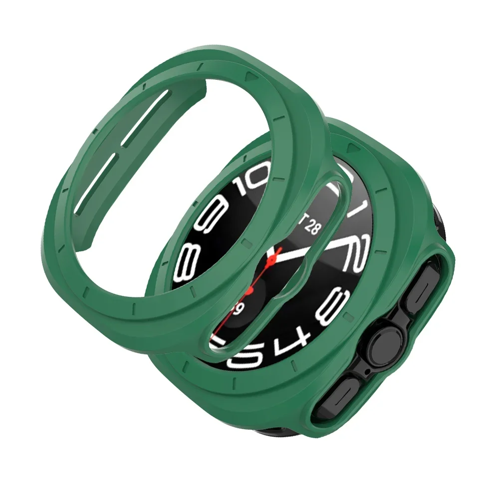 Ultimate PC Matte Protective Case - All-Around Hard Bumper Shell for Samsung Galaxy Watch Accessories