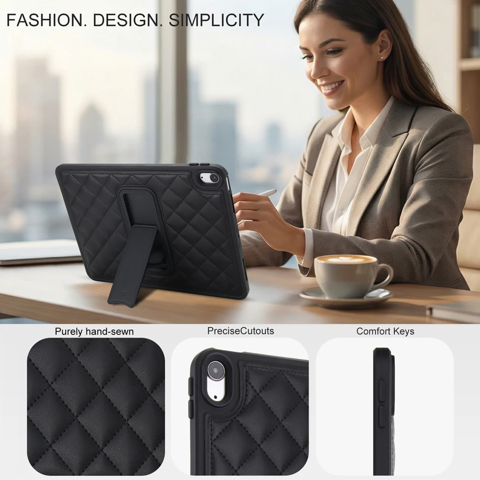 Versatile Multi-Generation iPad Protective Stand Case