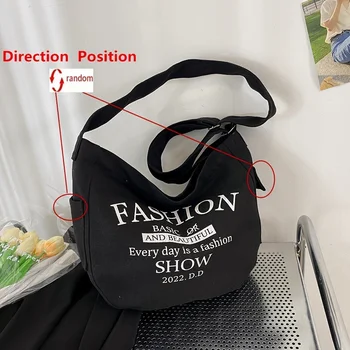 حقيبة كروس من القماش الكلاسيكي، حقيبة كتف ذات سعة كبيرة، حقيبة يد نسائية كاجوال ومحفظة هوبو 4